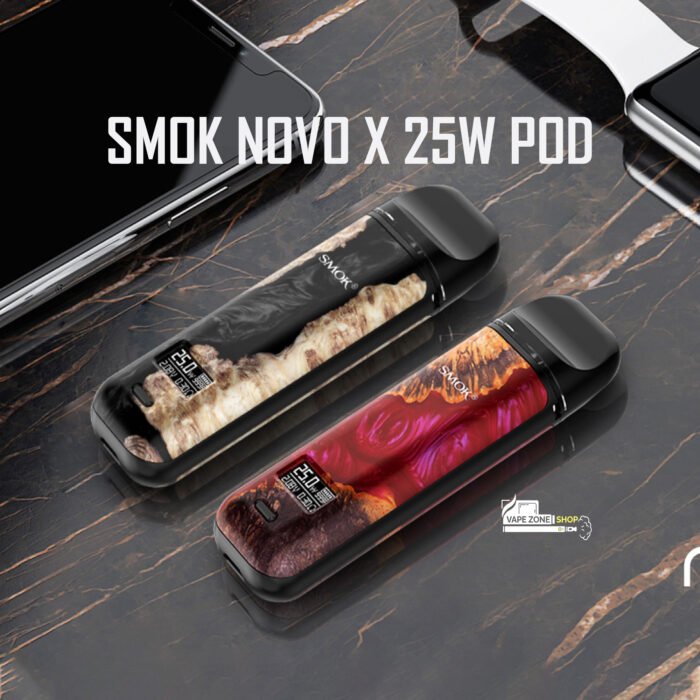 SMOK Novo X 25W Pod System – OLED Display & MTL Vape | Dubai UAE - Image 2