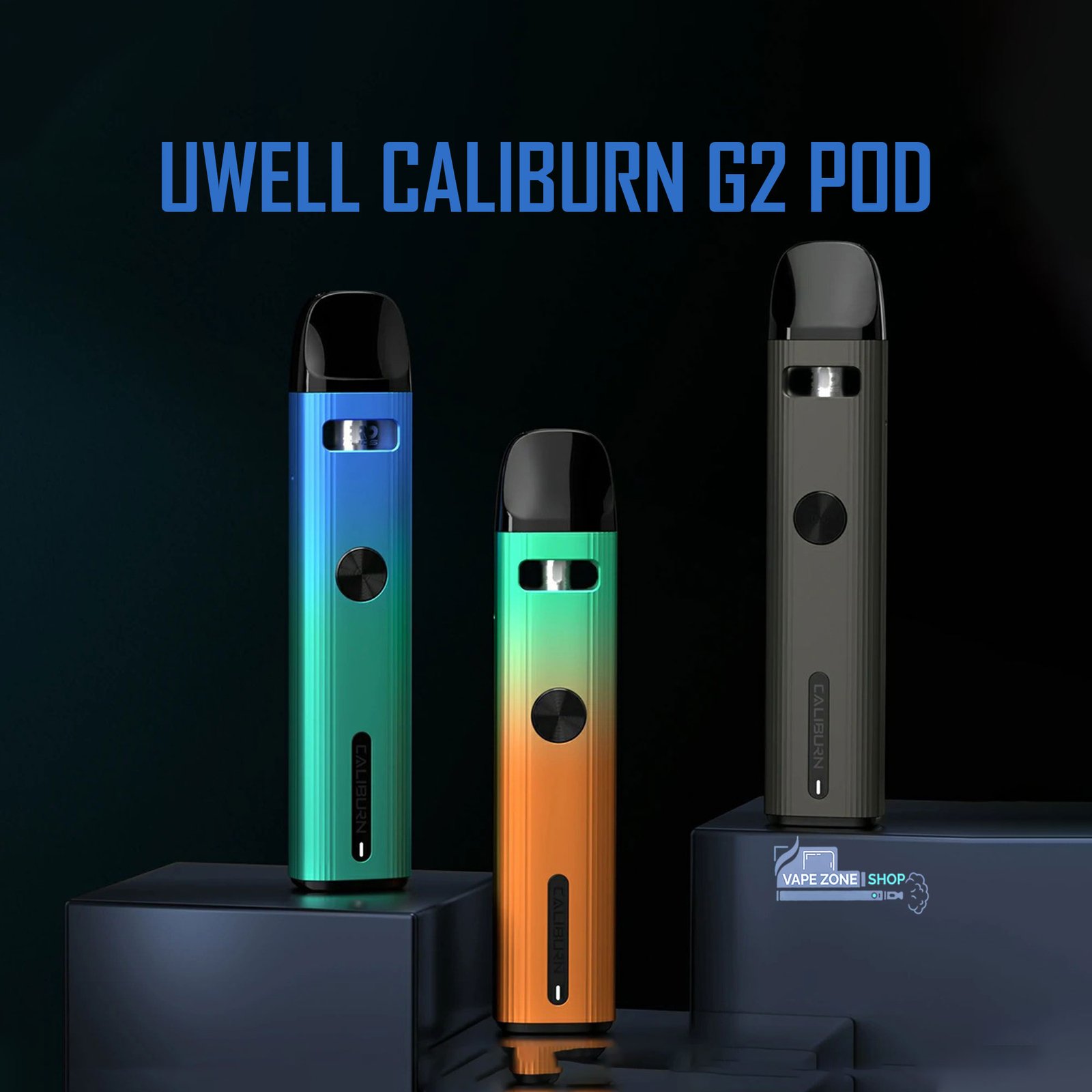 UWELL_CALIBURN_G2_POD_SYSTEM_ALL_COLORS_2 Uwell Caliburn G2 Pod System All Colours - Image 1