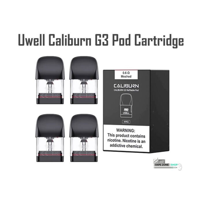 Uwell Caliburn G3 Pod Cartridge 4 Pc/Pack - Image 3