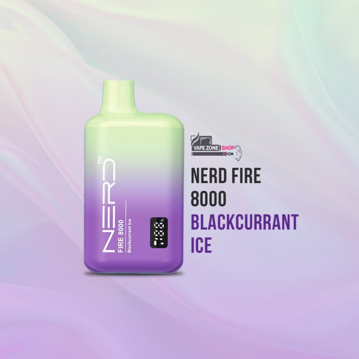 NERD Fire 8000 Puff Disposable Vape – 20mg Nic Salt | Dubai Vapes - Image 1