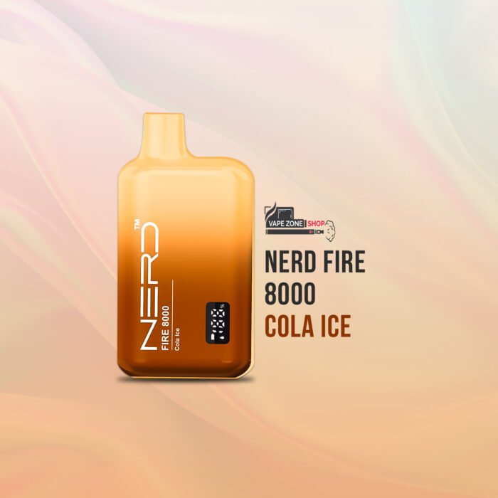 NERD Fire 8000 Puff Disposable Vape – 20mg Nic Salt | Dubai Vapes - Image 4