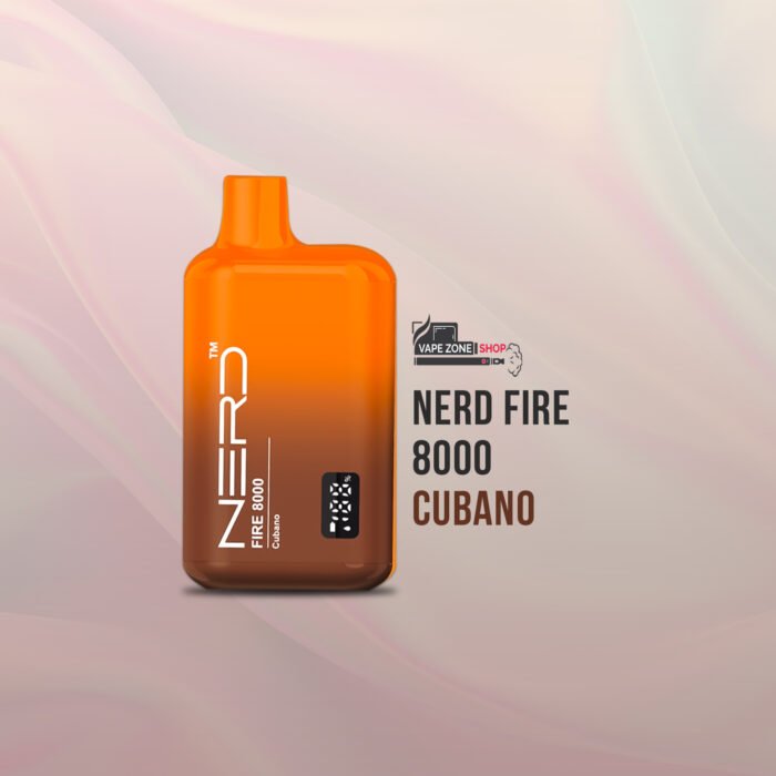 NERD Fire 8000 Puff Disposable Vape – 20mg Nic Salt | Dubai Vapes - Image 5