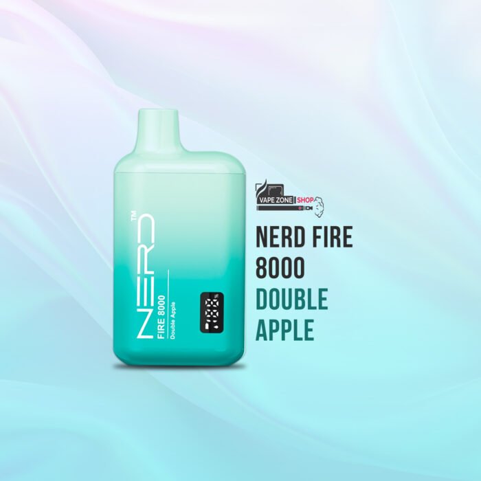 NERD Fire 8000 Puff Disposable Vape – 20mg Nic Salt | Dubai Vapes - Image 6