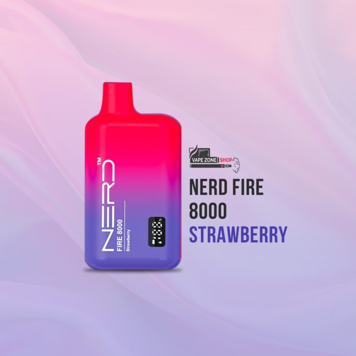 NERD Fire 8000 Puff Disposable Vape – 20mg Nic Salt | Dubai Vapes - Image 10