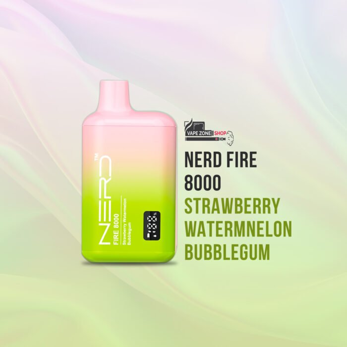 NERD Fire 8000 Puff Disposable Vape – 20mg Nic Salt | Dubai Vapes - Image 12