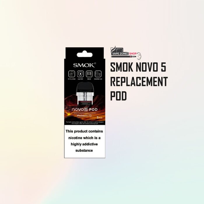 Novo 5 Replacement Pods – Authentic Refill Pods for Novo 5 | Dubai UAE - Image 3