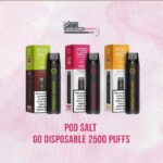 Podsalt Go 2500 Puff Vape – 20mg Nic Salt Disposable | Dubai