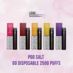 Podsalt Go 2500 Puff Vape – 20mg Nic Salt Disposable | Dubai - Image 4