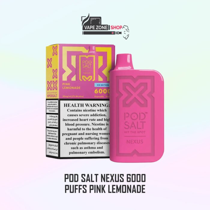 Podsalt Nexus 6000 Puff Ice Edition – 20mg Disposable Vape | Dubai - Image 13