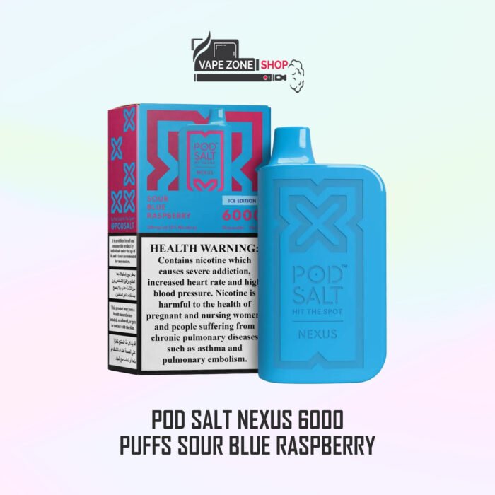 Podsalt Nexus 6000 Puff Ice Edition – 20mg Disposable Vape | Dubai - Image 14