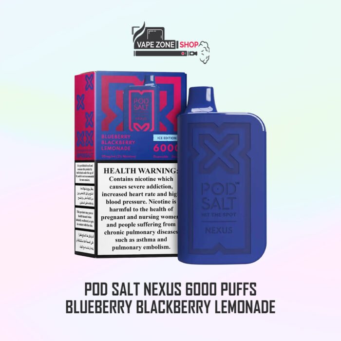 Podsalt Nexus 6000 Puff Ice Edition – 20mg Disposable Vape | Dubai - Image 3