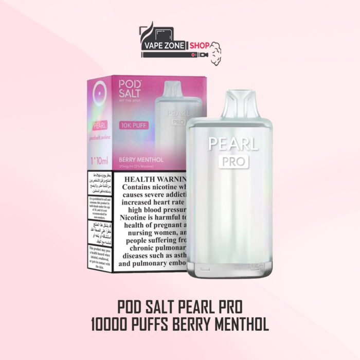 Podsalt Pearl Pro 10000 Puff Disposable Vape – 20mg Nic Salt | Dubai - Image 2