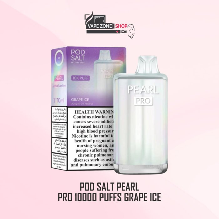 Podsalt Pearl Pro 10000 Puff Disposable Vape – 20mg Nic Salt | Dubai - Image 5