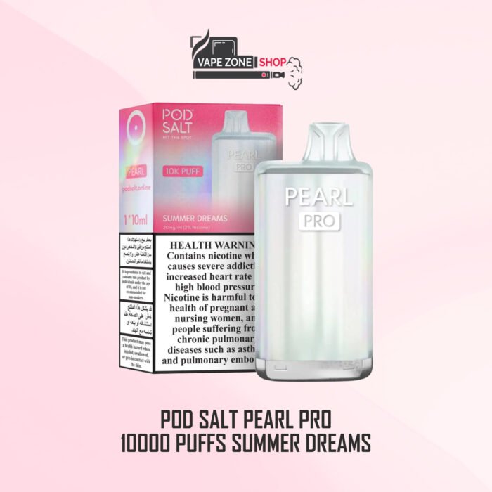 Podsalt Pearl Pro 10000 Puff Disposable Vape – 20mg Nic Salt | Dubai - Image 9