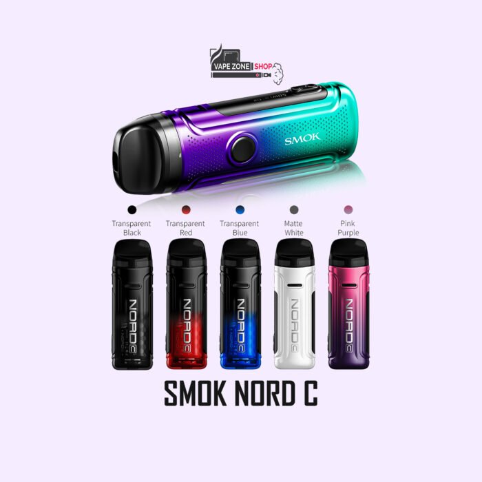SMOK Nord C Pod System – 50W Vape Device with 1800mAh Battery | Dubai UAE - Image 1