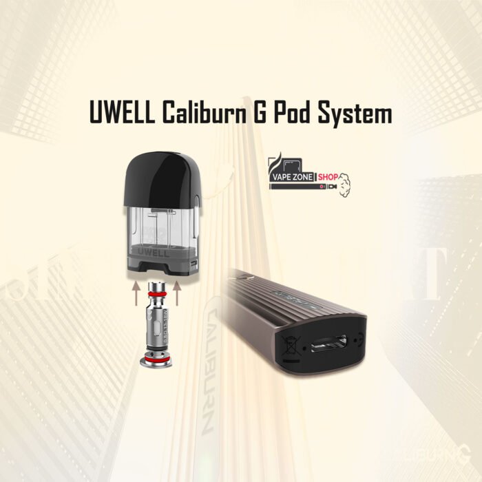 Uwell Caliburn G 15W Pod System – Powerful MTL Vape Kit | Dubai UAE - Image 4