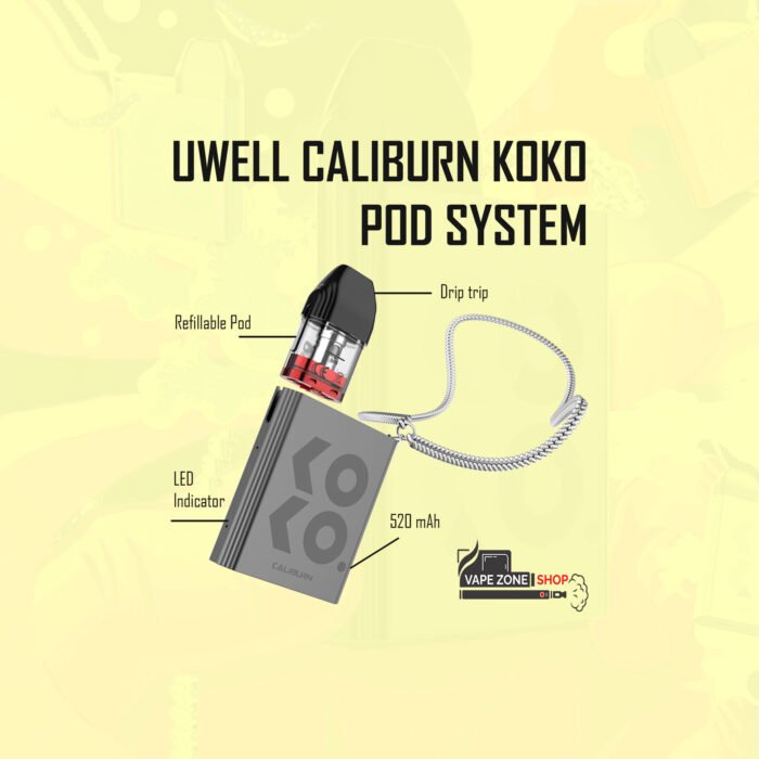 Uwell Caliburn KOKO Pod System – Compact & Stylish MTL Vape | Dubai UAE - Image 2