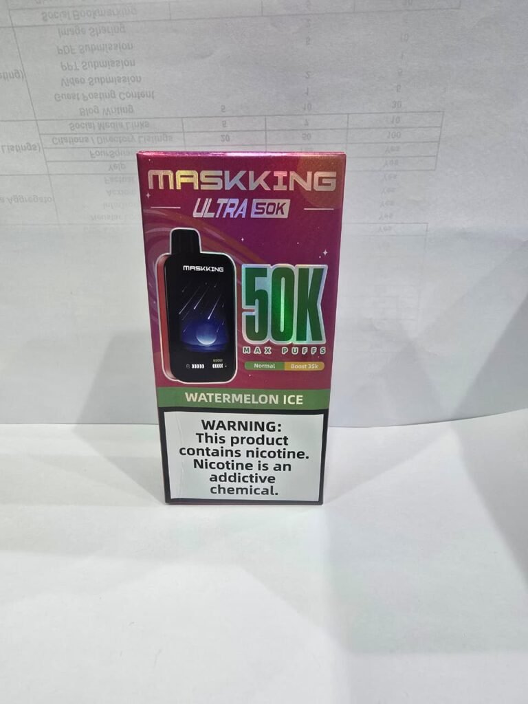 Maskking Ultra 50000 puffs Watermelon Ice disposable vape Dubai UAE