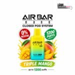 Air Bar Nano Zero 1200 Puffs Triple Mango 0mg Disposable Vape Dubai