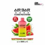 Air Bar Nano Zero 1200 Puffs Watermelon Candy 0mg Disposable Vape Dubai