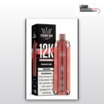 Al Fakher Crown Bar Crystal V2 12000 Puffs Peach Ice Disposable Vape Dubai