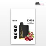 Beco Soft Max 12000 Puffs Cherry Pomegranate 20mg Disposable Vape Dubai