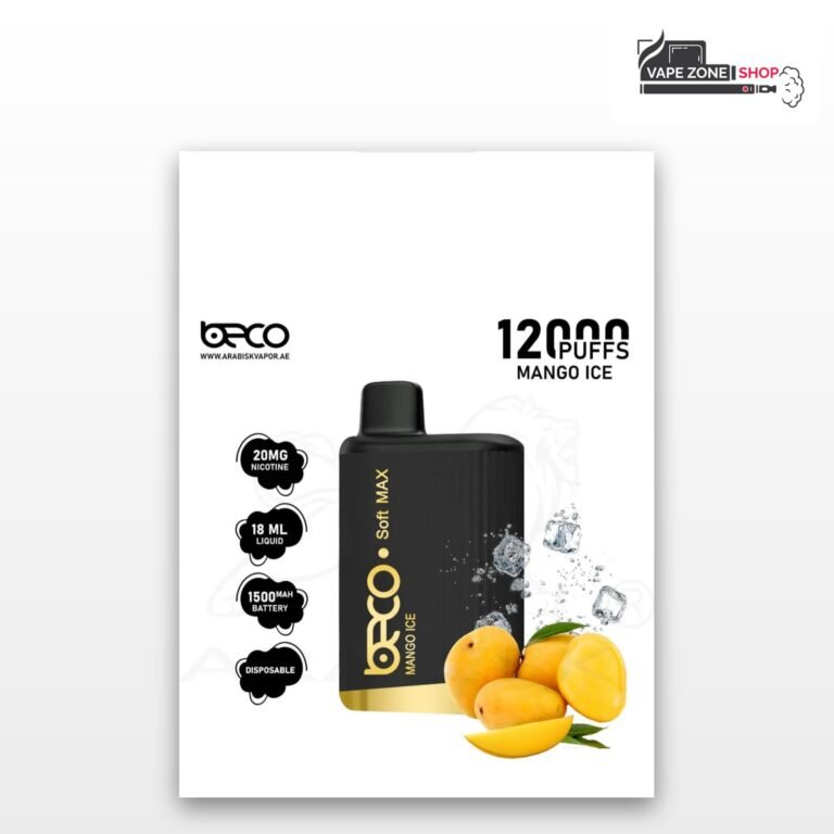 Beco Soft Max 12000 Puffs Mango Ice 20mg Disposable Vape Dubai