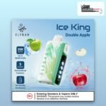 Elf Bar Ice King 30000 puffs disposable vape Double Apple flavour, 50mg, VapeZone Dubai