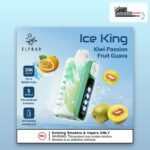 Elf Bar Ice King 30000 puffs disposable vape Kiwi Passion Fruit Guava flavour, 50mg, VapeZone Dubai