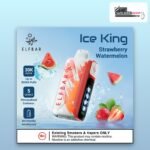 Elf Bar Ice King 30000 puffs disposable vape Strawberry Watermelon flavour, 50mg, VapeZone Dubai