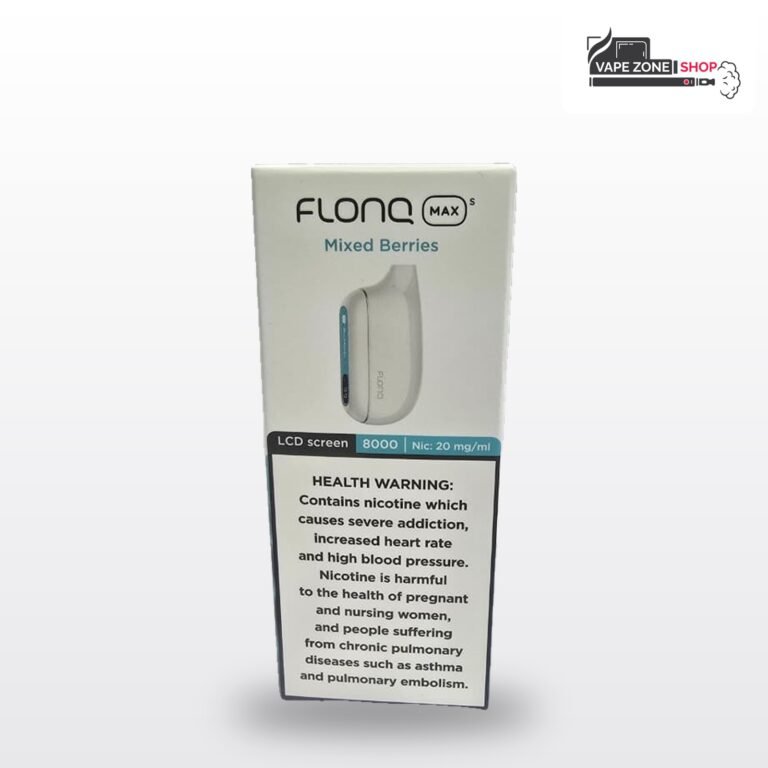 Flonq Max 8000 Puffs 20mg disposable vape Dubai UAE - image 01