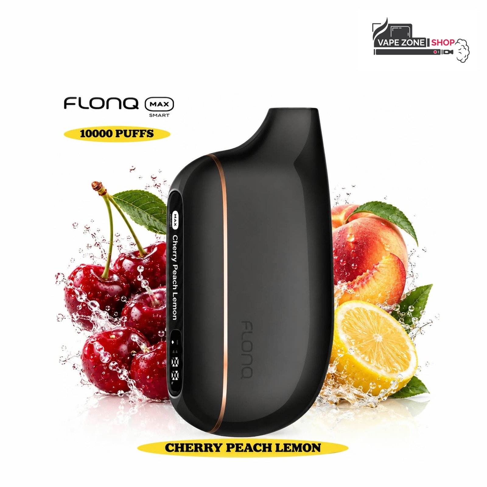 Flonq Max Smart 10000 Puffs Cherry Peach Lemon Disposable Vape 20mg Dubai UAE Flonq Max Smart 10000 Puffs Cherry Peach Lemon Disposable Vape 20mg Dubai UAE