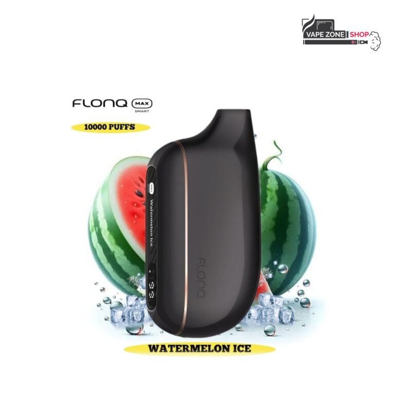 Flonq Max Smart 10000 Puffs Watermelon Ice Disposable Vape 20mg Dubai UAE