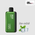 HQD Miracle 8000 puffs Ice Mint zero nicotine disposable vape available in Dubai and across the UAE at VapeZone