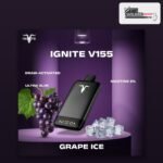 Ignite V155 15500 Puffs Grape Ice Disposable Vape 50mg Dubai UAE