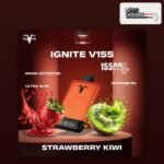 Ignite V155 15500 Puffs Strawberry Kiwi Disposable Vape 50mg Dubai UAE