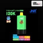 JNR HexaFuse 6 in 1 120000 Puffs D Series 50mg Disposable Vape Dubai