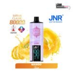 JNR Shisha Classic 80000 Puffs Mango 3mg Disposable Vape Dubai
