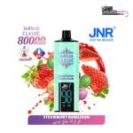 JNR Shisha Classic 80000 Puffs Strawberry Bubblegum 3mg Disposable Vape Dubai