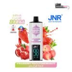 JNR Shisha Classic 80000 Puffs Strawberry Peach Pomegranate 3mg Disposable Vape Dubai
