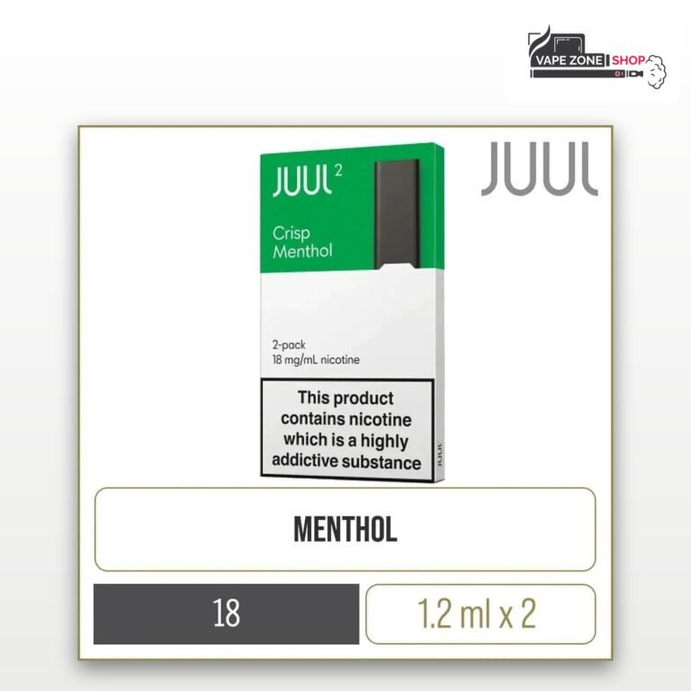 JUUL2 Pods Crisp Menthol 18mg 2 Pack Dubai