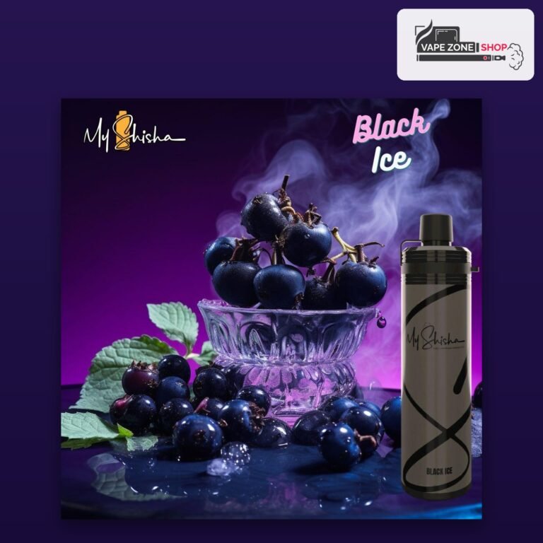 My Shisha XL 16500 Puffs Black Ice 3mg Disposable Vape Dubai