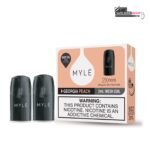 MYLE V5 Meta Pods Georgia Peach 50mg 2 Pack Dubai