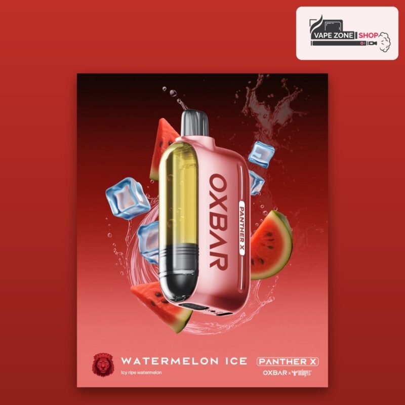 Oxbar Panther X 50000 Puffs Watermelon Ice 50mg Disposable Vape Dubai