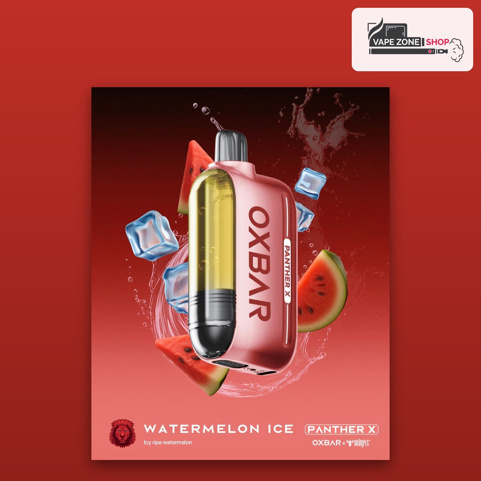 Oxbar Panther X 50000 Puffs Watermelon Ice 50mg Disposable Vape Dubai Oxbar Panther X 50000 Puffs Watermelon Ice 50mg Disposable Vape Dubai