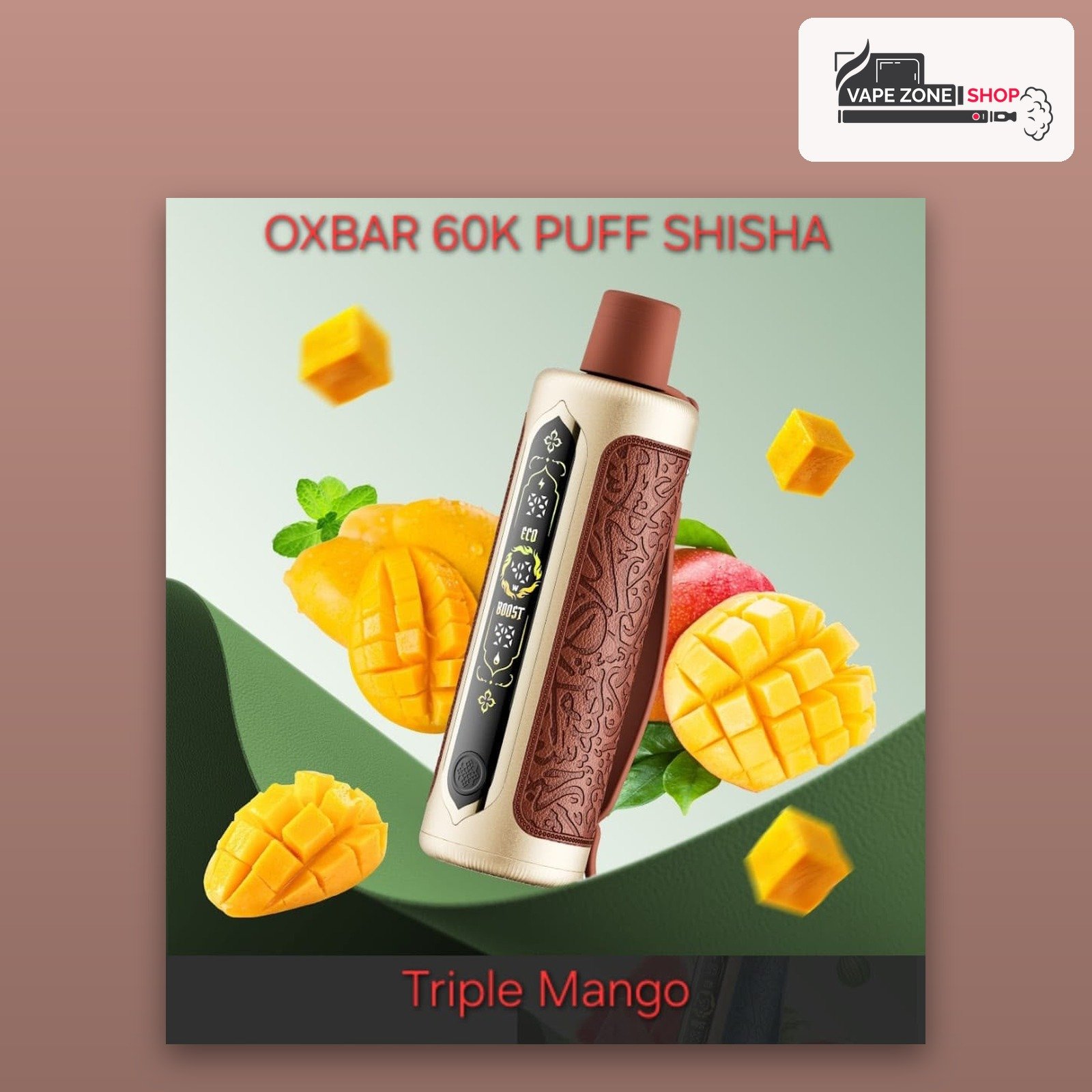 Oxbar Shisha 60000 Puffs Triple Mango Disposable Vape 6mg Dubai UAE Oxbar Shisha 60000 Puffs Triple Mango Disposable Vape 6mg Dubai UAE