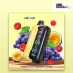 Oxbar TRI Fusion 45000 Puffs Passion Fruit Raspberry Grape 50mg Disposable Vape Dubai