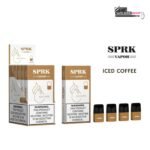 SPRK Vapor Pods Iced Coffee 50mg Replacement Pod Cartridge Dubai