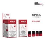 SPRK Vapor Pods Red Apple 50mg Replacement Pod Cartridge Dubai