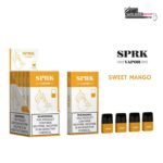 SPRK Vapor Pods Sweet Mango 50mg Replacement Pod Cartridge Dubai